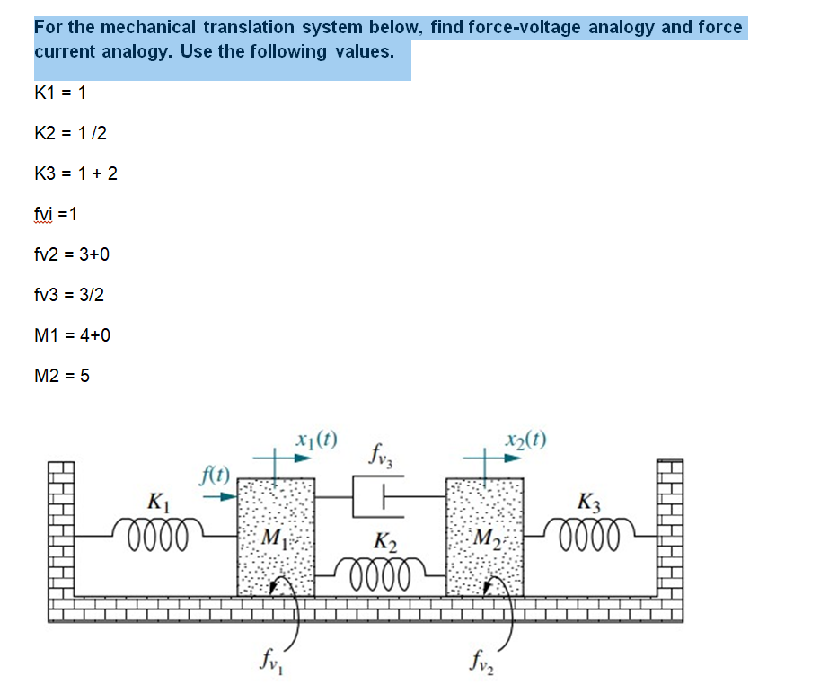 solved-for-the-mechanical-translation-system-below-find-chegg