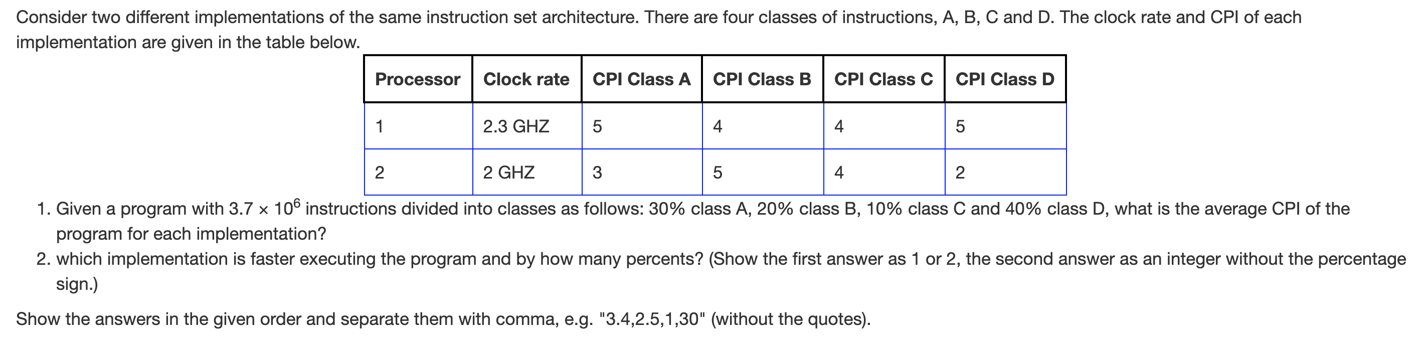 Solved Consider two different implementations of the same | Chegg.com