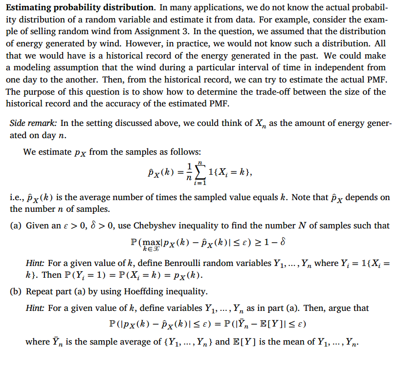 Estimating probability distribution. In ﻿many