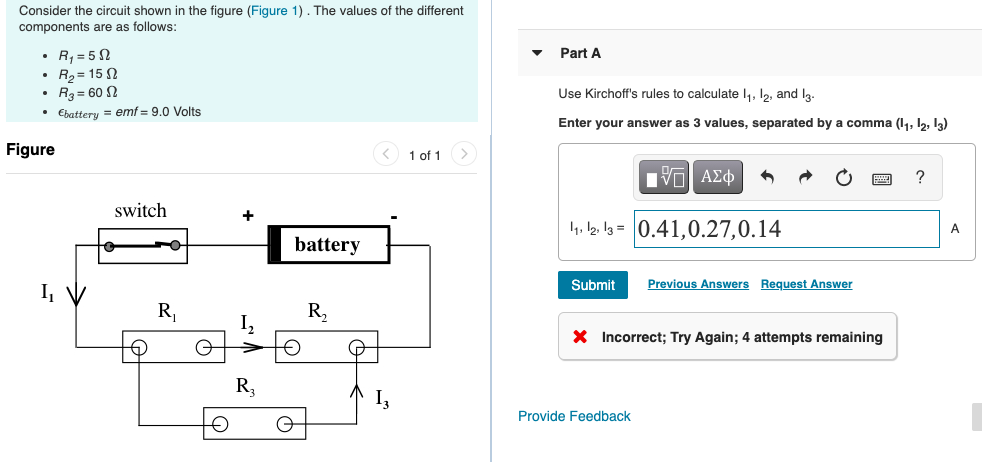 Solved Part A Consider the circuit shown in the figure | Chegg.com