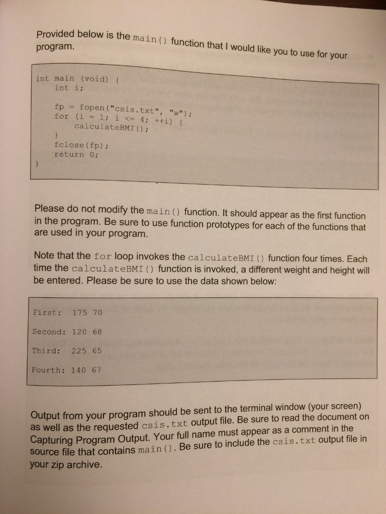 Solved: Body Mass Index Lab The BMI, Or Body Mass Index, I... | Chegg.com