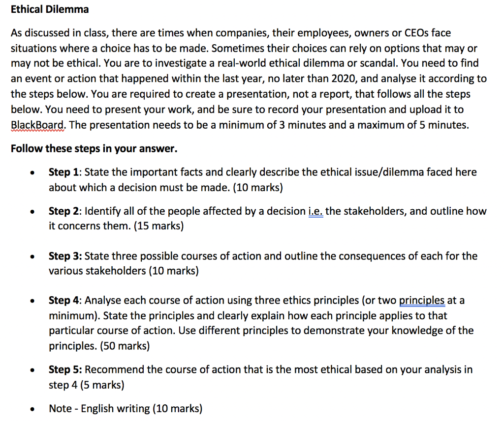 ethical-dilemma-as-discussed-in-class-there-are-chegg