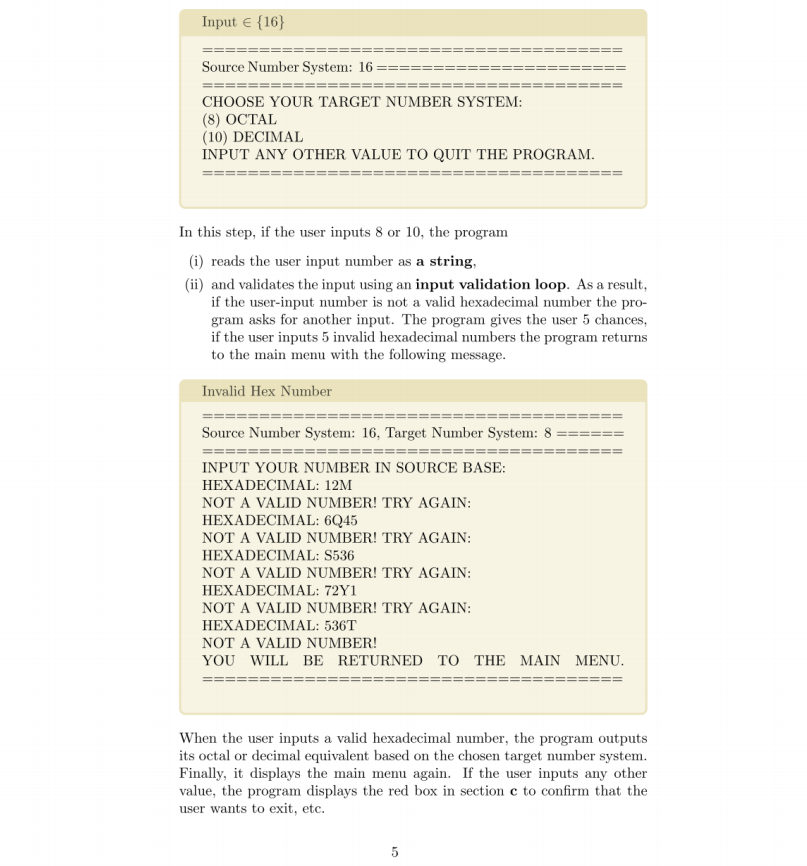 Solved Write a C++ program that converts numbers from and to | Chegg.com