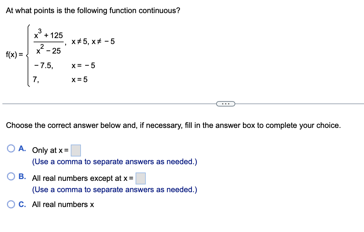 Solve For X X 3 125