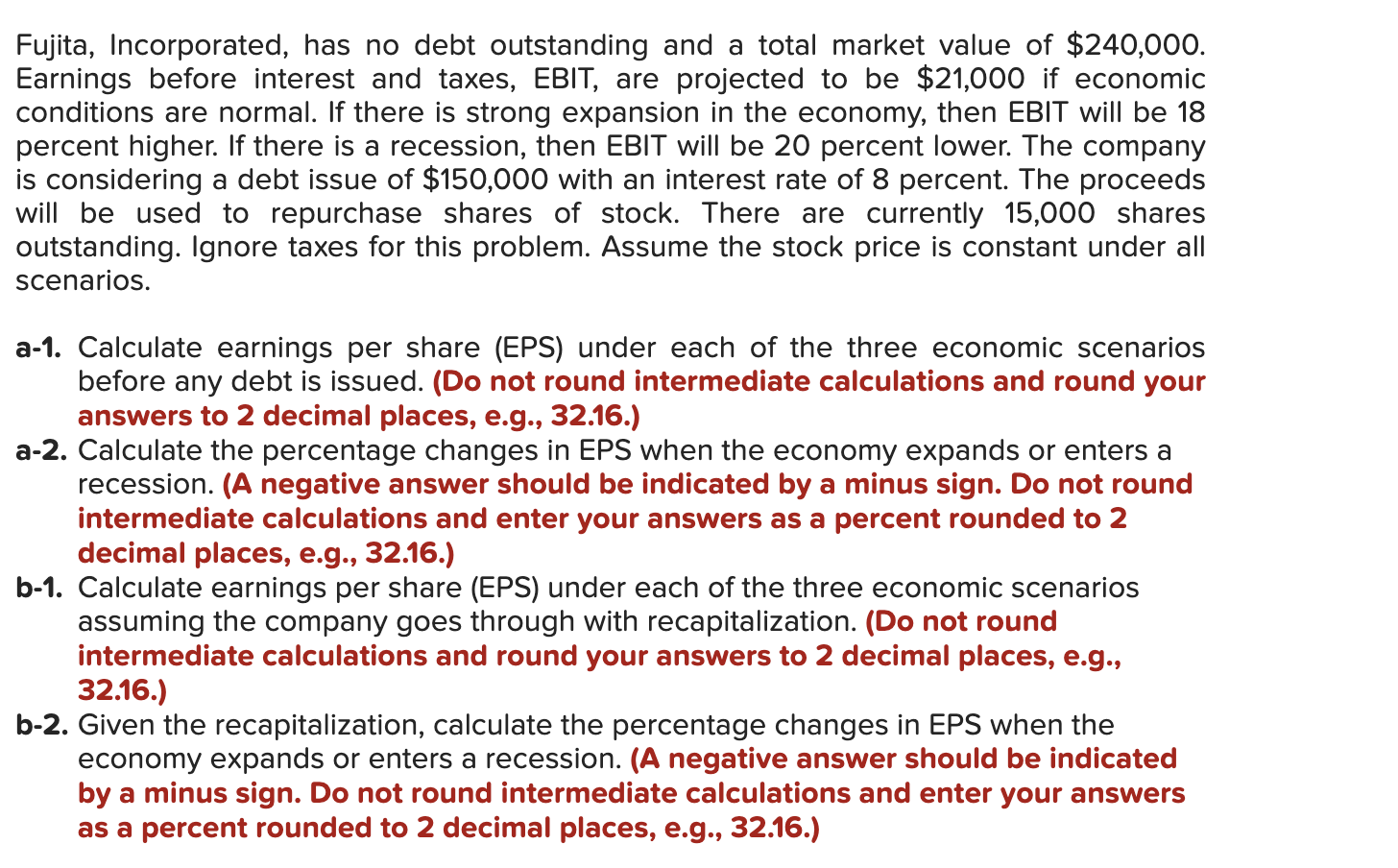 solved-fujita-incorporated-has-no-debt-outstanding-and-a-chegg