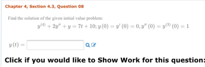 Solved Chapter 4, Section 4.2,Question 22 Find The Solution | Chegg.com