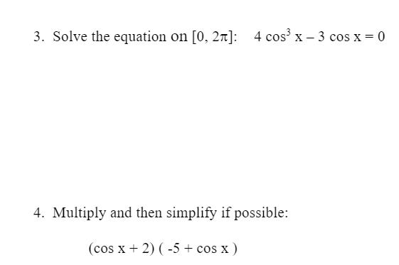 Solved I really need help with these two problems, please | Chegg.com