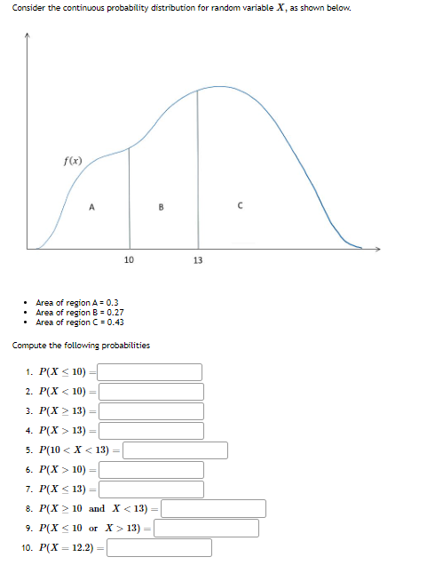 Solved Consider The Continuous Probability Distribution For | Chegg.com