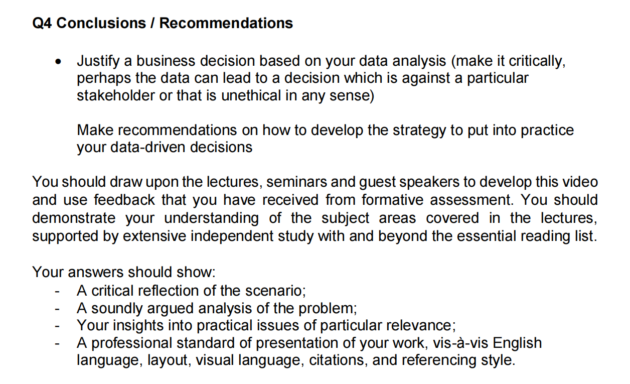 Problem Statement Justify the choice of the dataset | Chegg.com