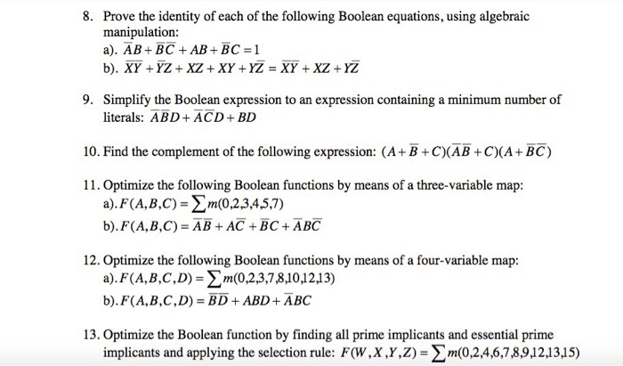 Solved 8. Prove The Identity Of Each Of The Following | Chegg.com