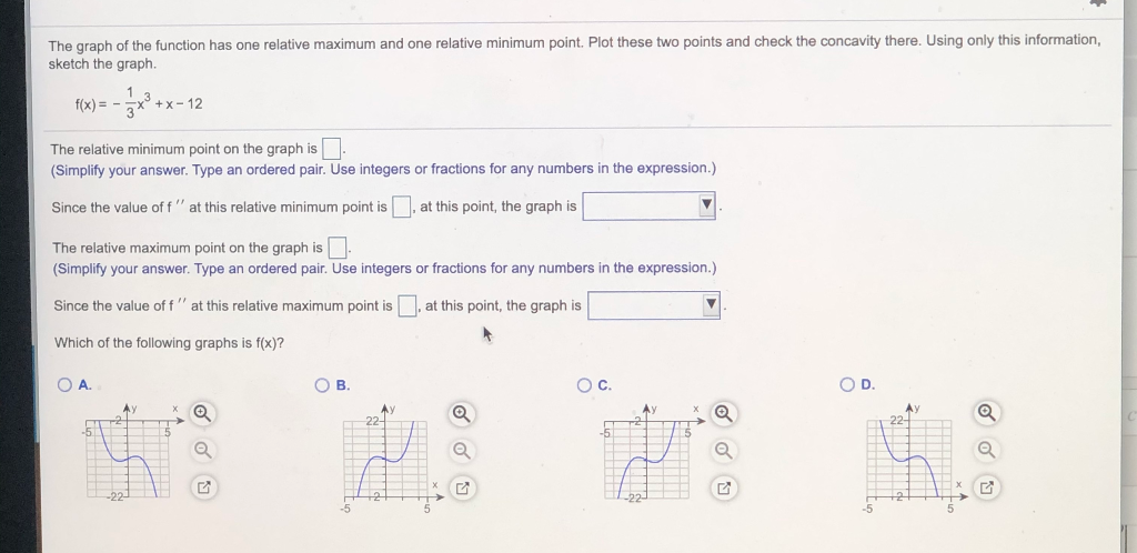 solved-the-graph-of-the-function-has-one-relative-maximum-chegg