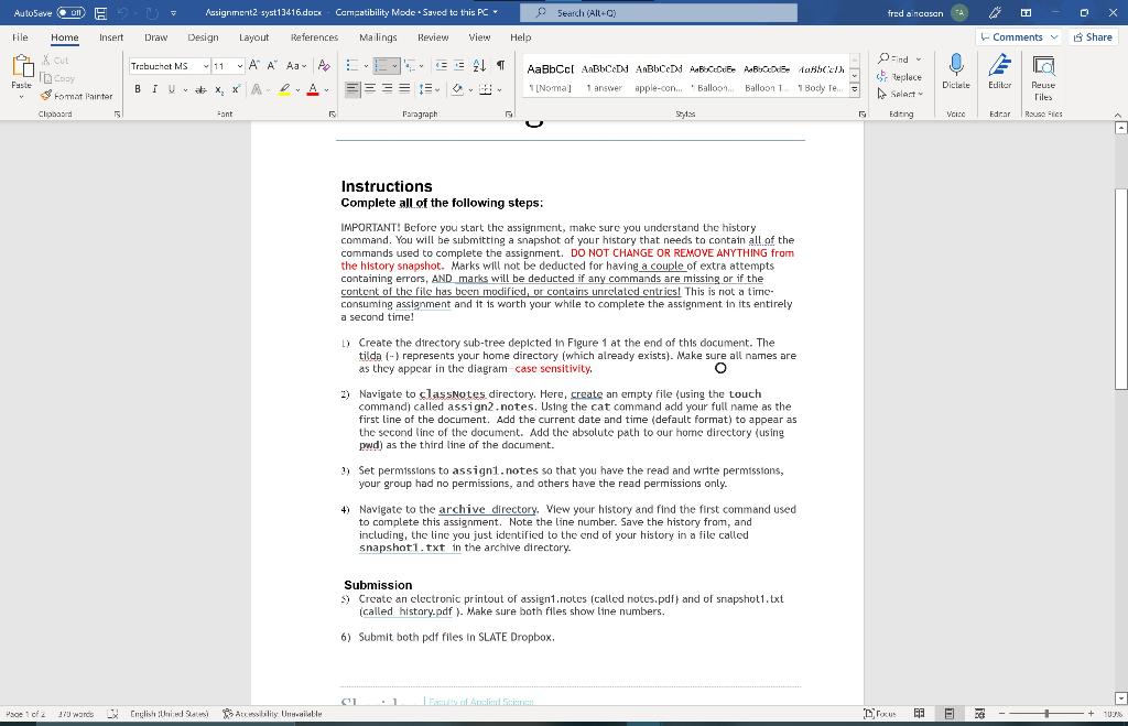 AutoSave OLE) Assignment2 syst13416.docx | Chegg.com