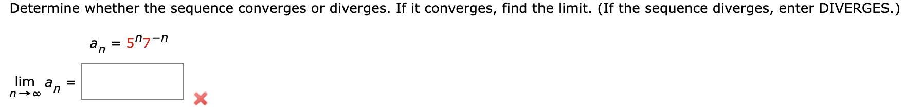 Solved Determine Whether The Sequence Converges Or Diverges 7184