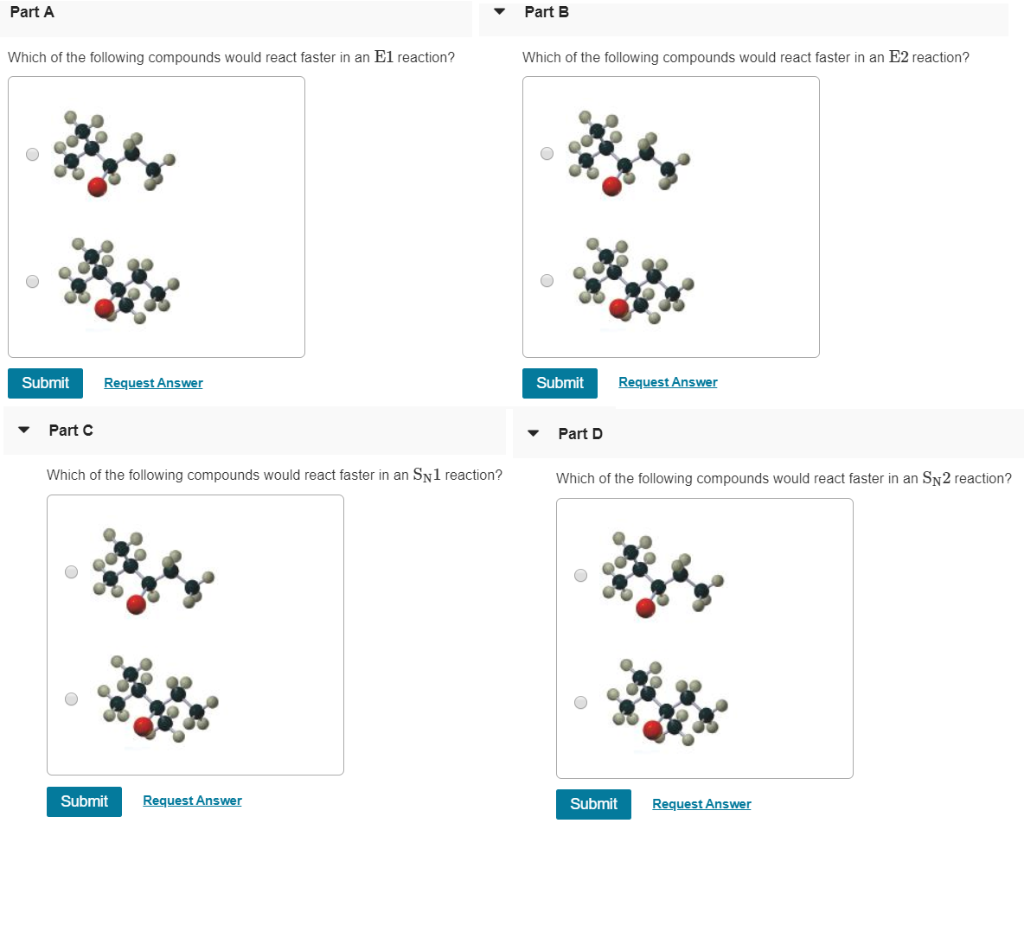 Solved Part A Part B Which of the following compounds would | Chegg.com