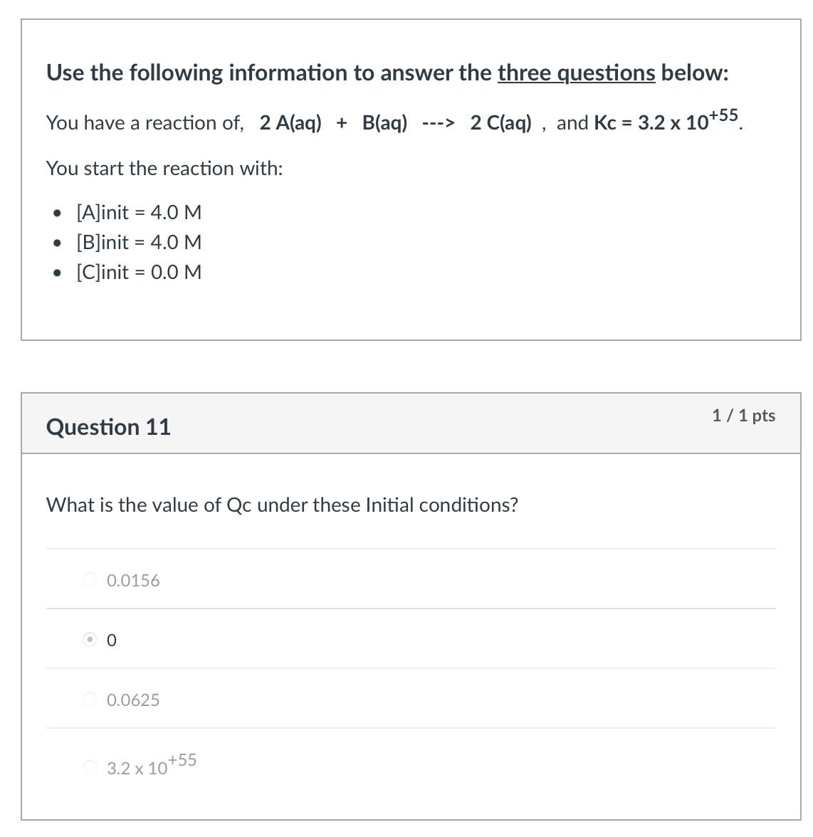 Solved Use The Following Information To Answer The Three | Chegg.com