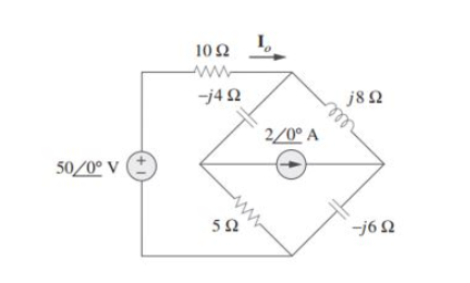 Solved 1. Calculate the current Io in the circuit of the | Chegg.com