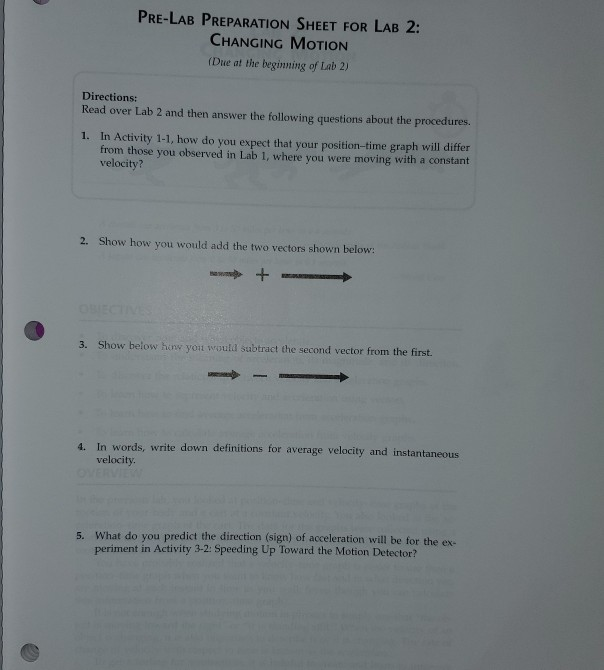 homework for lab 2 changing motion answer key