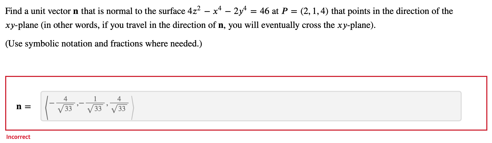 Directional store derivative calculator