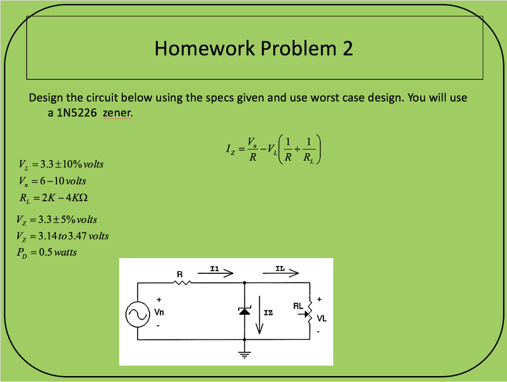 Solved Homework Problem 2 Design the circuit below using the | Chegg.com