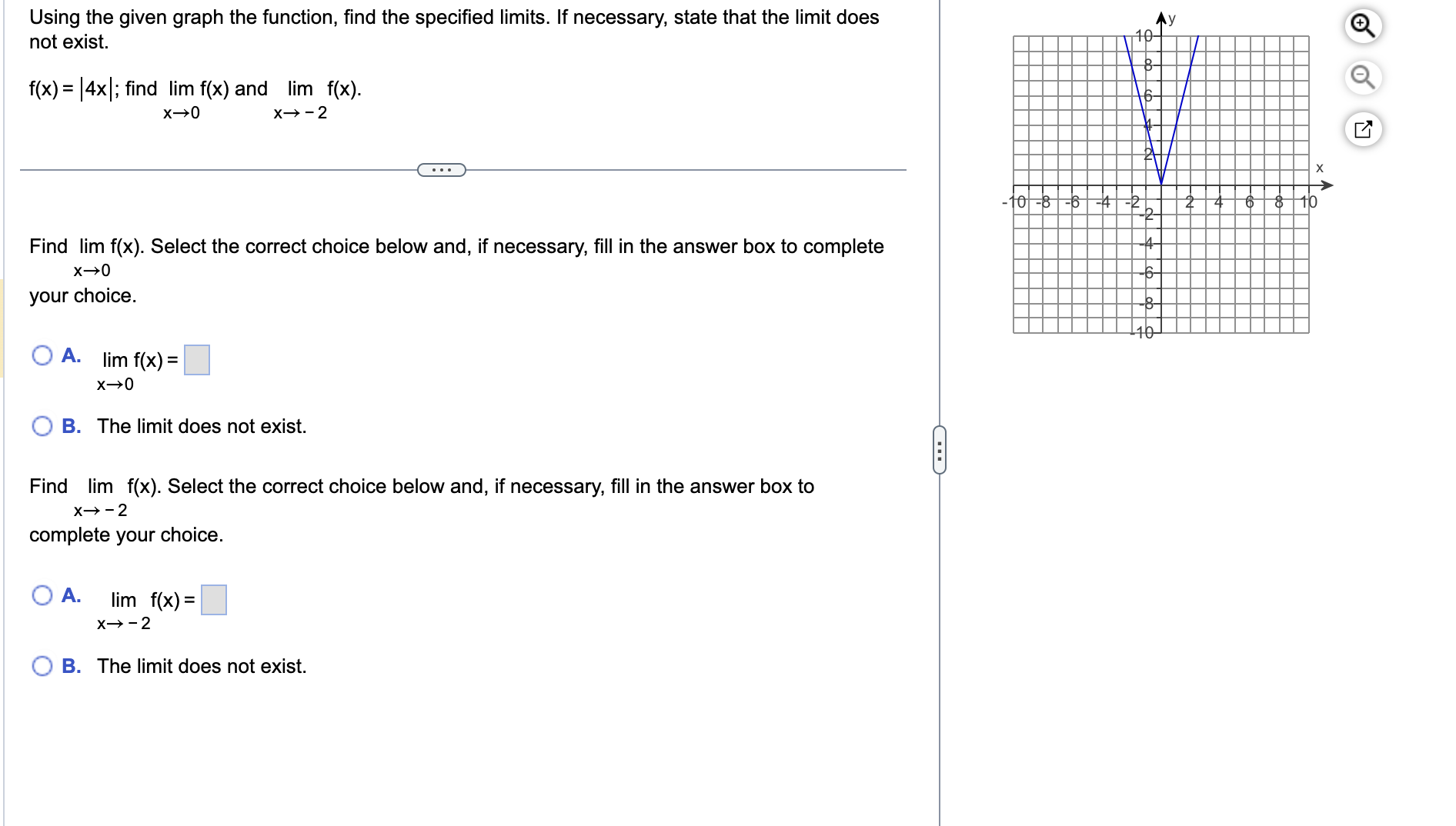 Solved Using the given graph the function, find the | Chegg.com