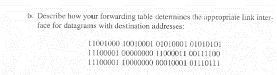 Solved P8. Consider a datagram network using 32-bit host | Chegg.com