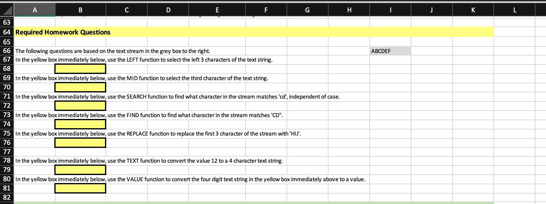 Solved Please type the Excel formula. If you have already | Chegg.com