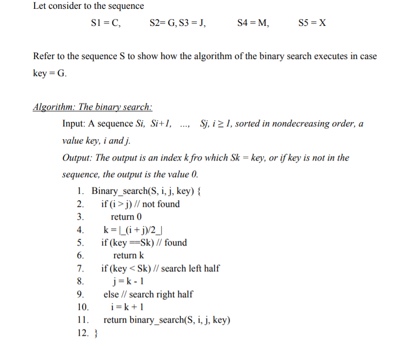 Solved Let Consider To The Sequence Si C S2 G S3 J S4 M Chegg Com
