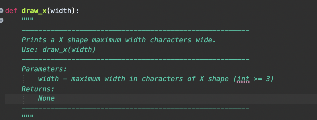 Solved Complete the function draw_ x in the t04_functions.py | Chegg.com