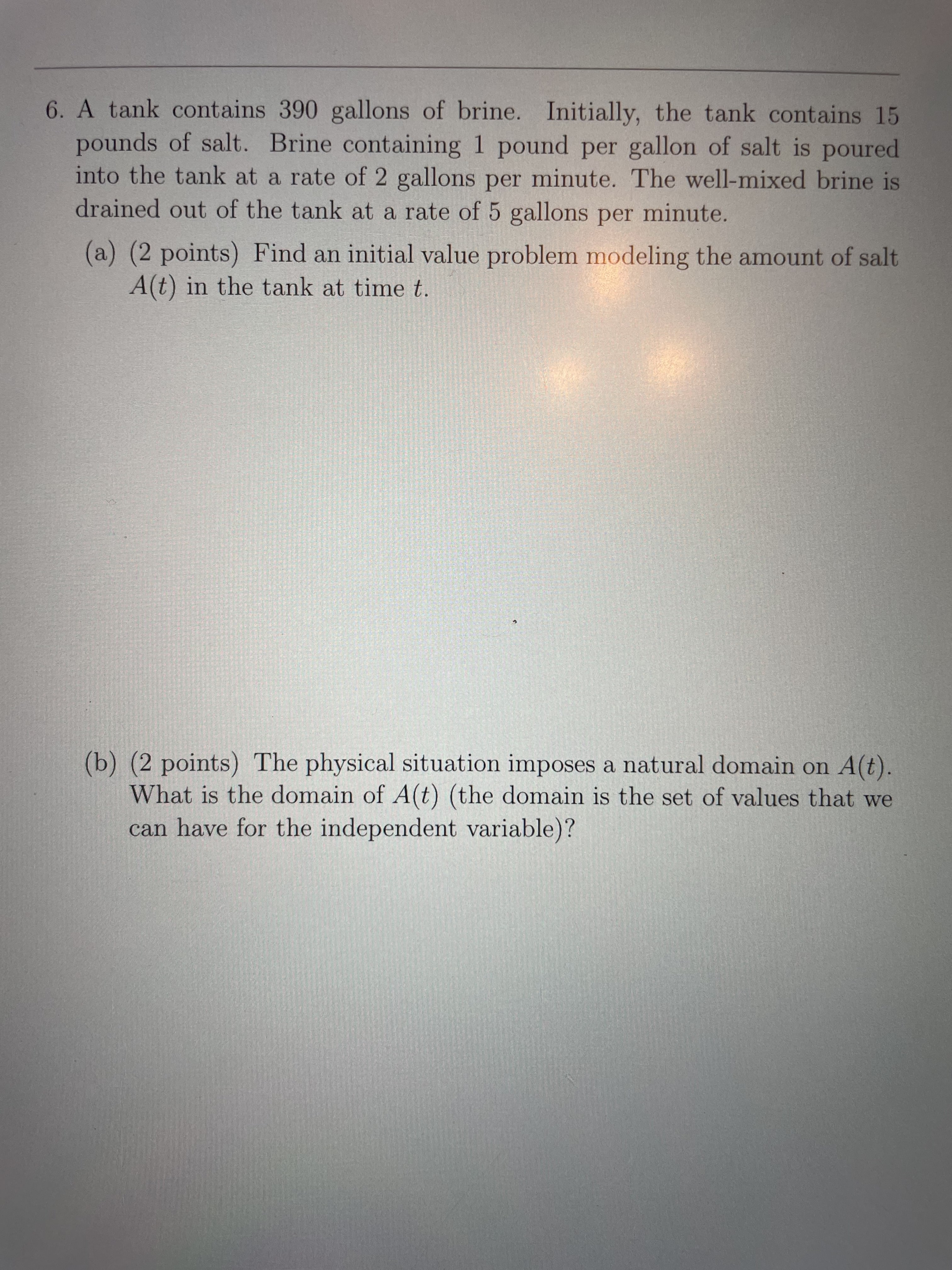 Solved (c) (4 points) Find the solution of the IVP in part | Chegg.com