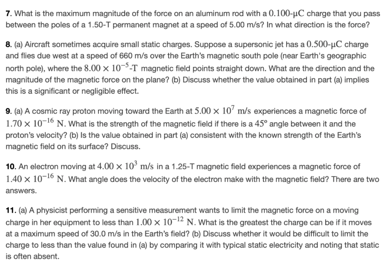 solved-7-what-is-the-maximum-magnitude-of-the-force-on-an-chegg