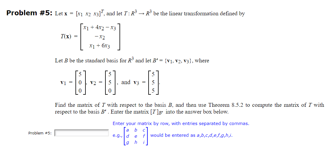 Solved Theorem 8 5 2 Let T V V Be A Linear Operator On Chegg Com