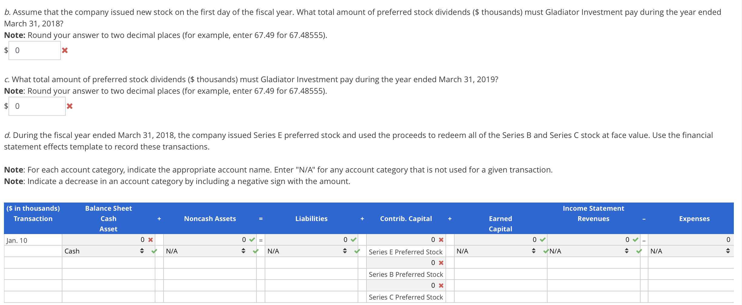 Solved Interpreting Disclosure on Convertible Preferred