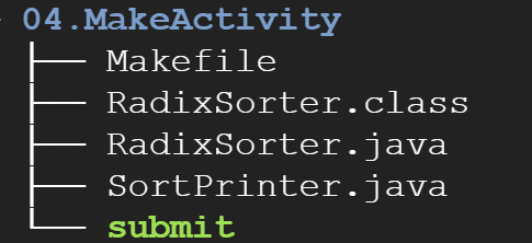 Solved 6. Read through the file RadixSorter.java and make | Chegg.com