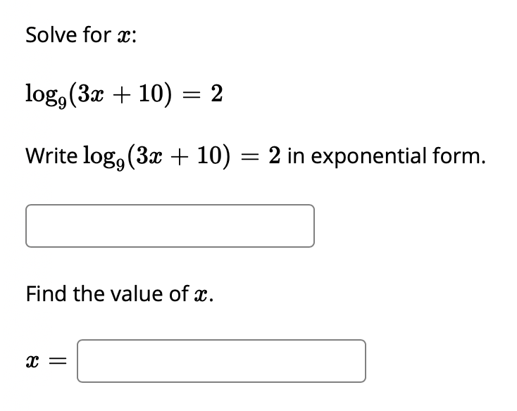 solved-solve-for-x-log-3x-10-2-write-logg-3x-10-chegg