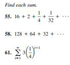 Solved Use a formula to find the sum of each series. 31. 31 | Chegg.com