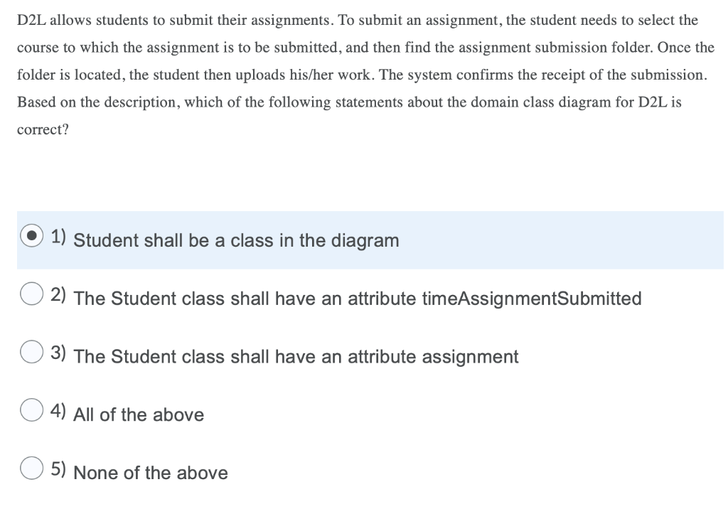 how to submit an assignment on d2l