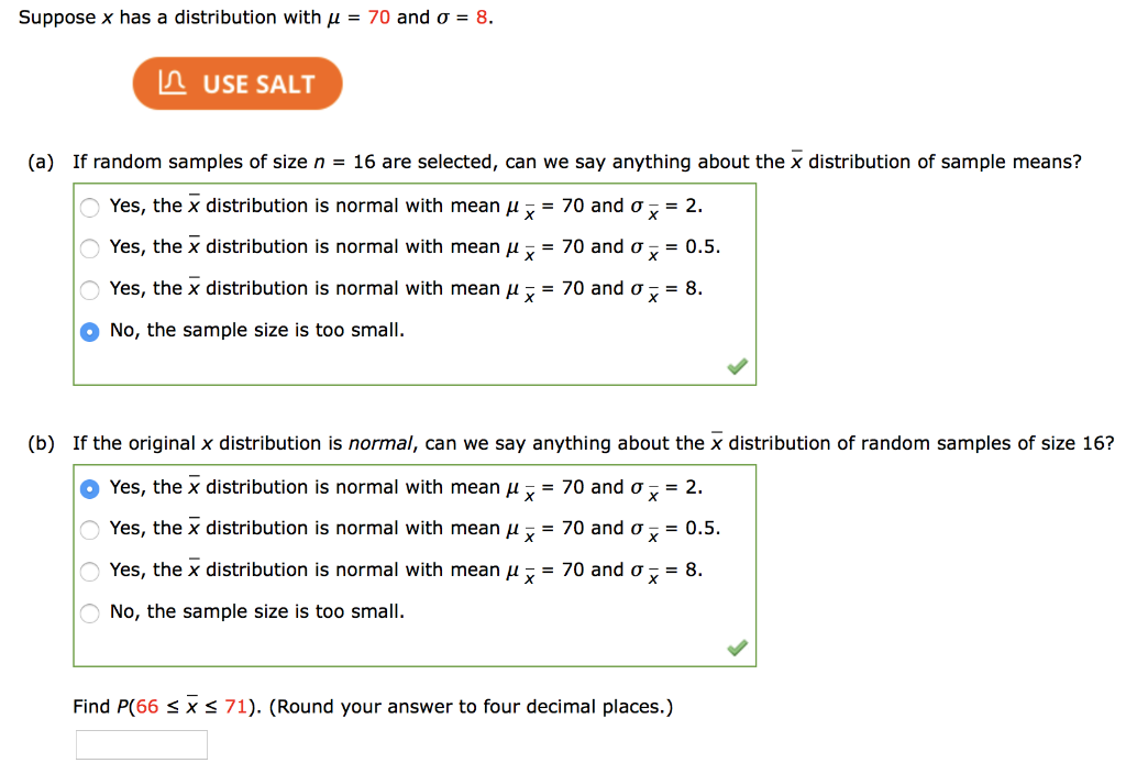 Solved Suppose X Has A Distribution With U 13 And O 6 Chegg Com