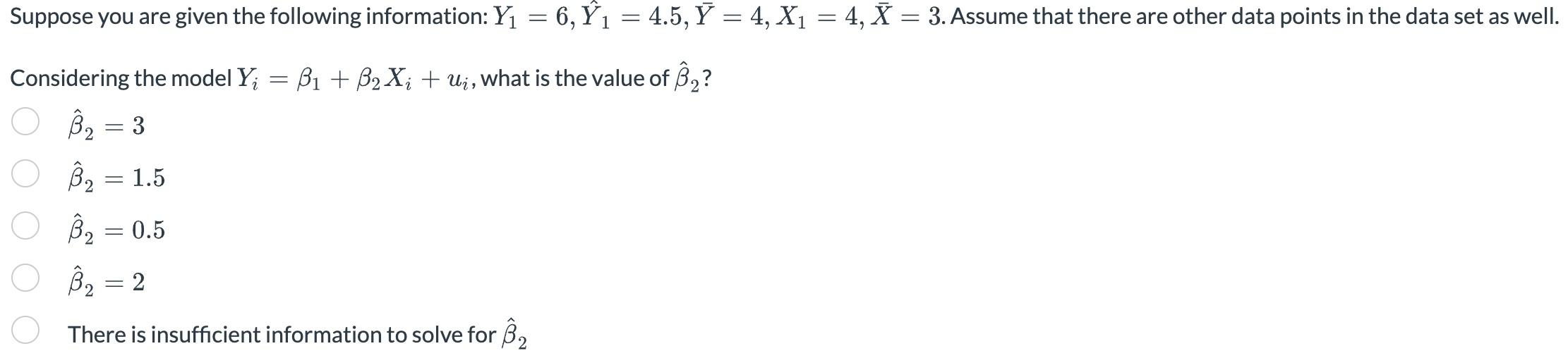 Solved Suppose You Are Given The Following Information: | Chegg.com