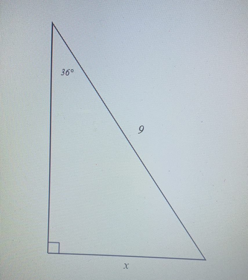 Solved 36° 9 X | Chegg.com