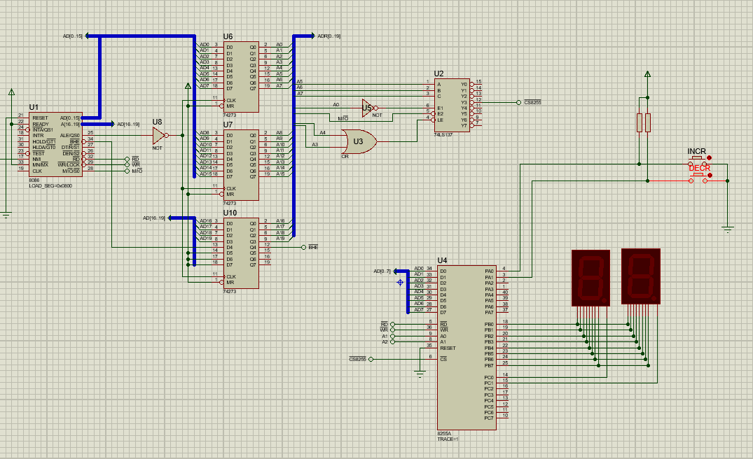 Solved In 8086 ﻿system , ﻿a simple input/output application | Chegg.com