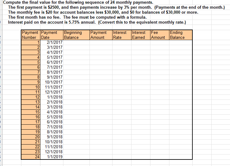 Solved Compute The Final Value For The Following Sequence Of Chegg Com