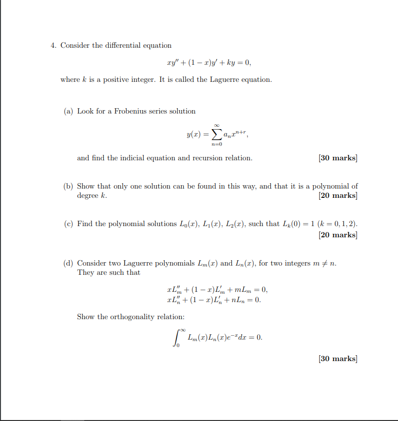 Solved Consider the differential | Chegg.com