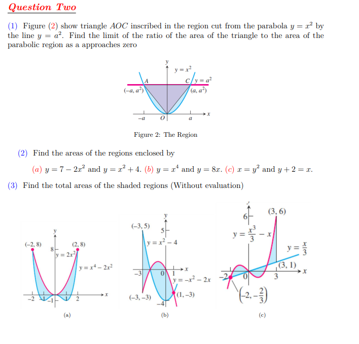 Solved 1 Figure 2 Show Triangle A O C Inscribed In Chegg Com