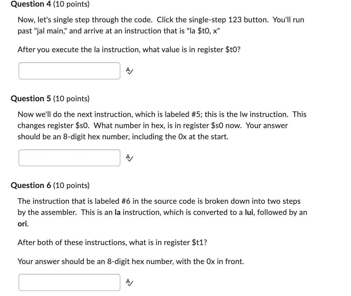 This is the code and you answer the all the questions | Chegg.com