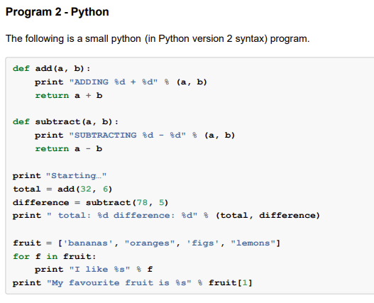 Solved What are the data types respectively of the | Chegg.com