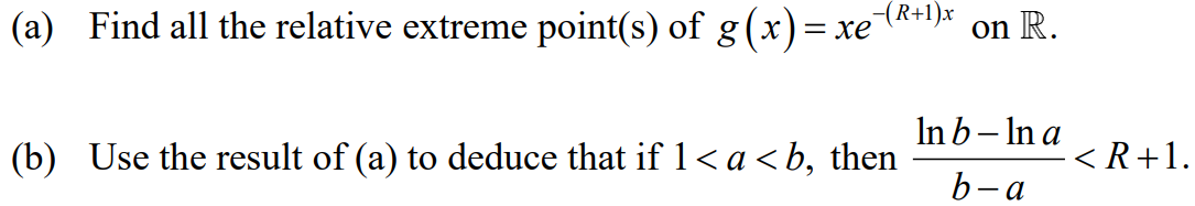 Solved R=7 (b) Use The Result Of (a) To Deduce That If | Chegg.com