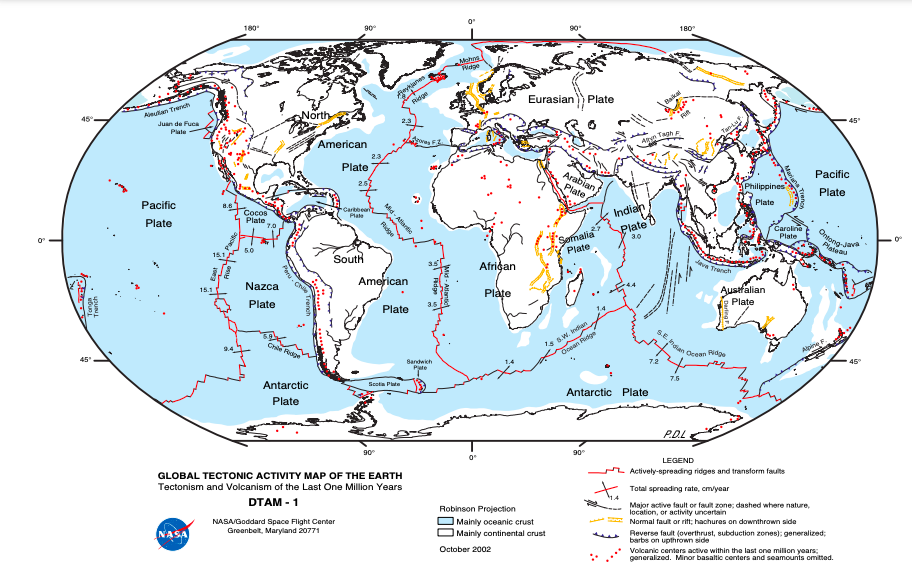 Solved 1. The density of Earth generally ______ as depth | Chegg.com