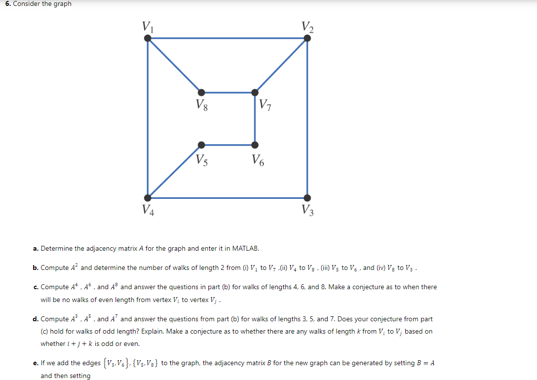 Solved Help Solve Linear Algebra Problem through Matlab Code | Chegg.com