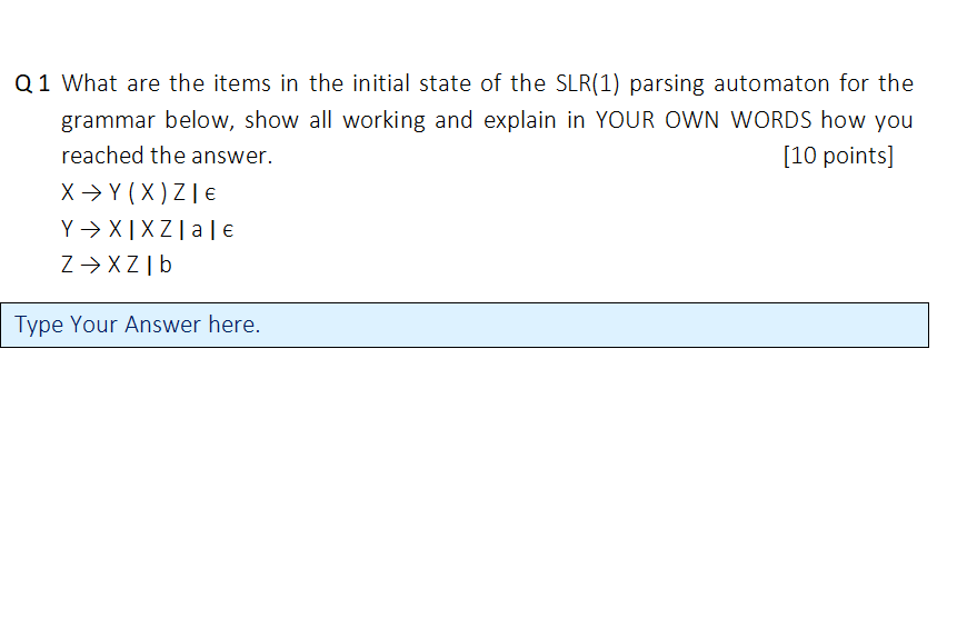 Solved Q1 What are the items in the initial state of the | Chegg.com