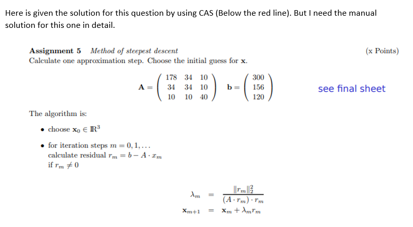Solved Here is given the solution for this question by using | Chegg.com